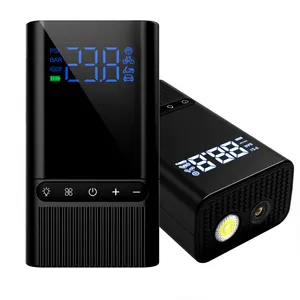 Mini gonfleur de pneus LED numérique Portable 12V pompe à Air de voiture compresseur d'air