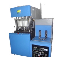 Machine de soufflage semi-automatique à deux postes 4c2L, modèle 666, pour bouteilles d'eau minérale et de boissons en PET, garantie 5 ans