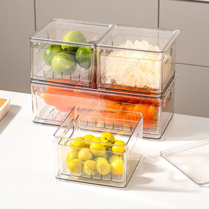 Contenedor de Almacenamiento de Plástico Proins al por Mayor, Caja Organizadora para Refrigerador de Cocina, Ahorra Espacio, para Frutas y Alimentos - Product Image 5