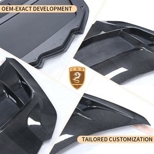 Cofano Motore Anteriore in Fibra di Carbonio Secca Stile ZR1.2 per Chevrolet <span class=keywords><strong>Corvette</strong></span> C8 Z06 Modelli 2020-2025 - Product Image 5