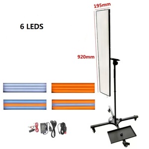 Pannello Riflettente ZR di Livello Industriale OEM/ODM con 3 Strisce e 6 LED per Lampada Levabolli PDR per Rilevamento <span class=keywords><strong>Ammaccature</strong></span> e Danni da <span class=keywords><strong>Grandine</strong></span> - Product Image 1