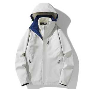 Outdoor Graphene 3 In 1 Windproof Jacket For Men Workwear With Custom Logo Corporate Outdoor Work Clothes - Product Image 3