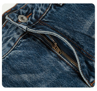 Jean ample vintage Huanqiu pour homme, coupe large, délavé foncé, effet éclaboussures de peinture, style streetwear, décontracté, en denim pour le quotidien