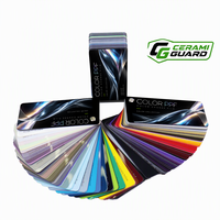 Film de protection de carrosserie PPF en TPU 7,5 mil, couleur changeante du blanc au noir, effet éclipse solaire, de l'usine CG Stock Source