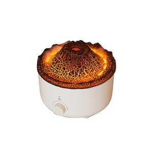 Difusor de Aromaterapia con Forma de Medusa de Llama, Humidificador de Agua, Difusor Comercial Volcán Azul 12 Blanco, Aromaterapia DC24V - Product Image 6