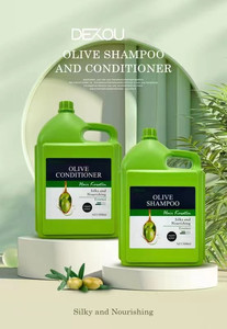 Champú de 5000 ml de Gran Capacidad con Aceite de Oliva, Anticaspa, Control de Grasa, Fragancia Duradera, Champú de Tamaño <span class=keywords><strong>Grande</strong></span> - Product Image 5