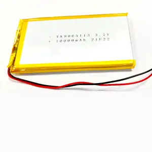 נטענת ליתיום li יון Tablet PC Lipo 3.7v li פולימר פולימר סוללה 9065113 9065115 10Ah 10000mAh סוללות