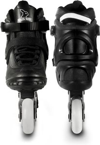 Patines en Línea PRO <span class=keywords><strong>para</strong></span> Mujeres Adultas - Rodamientos ABEC-9 con Forro Transpirable <span class=keywords><strong>para</strong></span> Hombre y Mujer, Freno Opcional, Talla W 6-9, Negro - Product Image 3