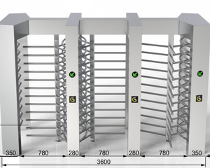 Tourniquet extérieur de pleine taille de pièce de monnaie tourniquets utilisés à vendre tourniquet de gymnase de contrôle d'accès de Rfid - Product Image 4