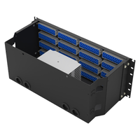 Panneau de brassage multifonctionnel 1U 2U 3U 4U 24 ports à fibre optique Gestion modulaire des câbles pour les réseaux 5G Nouveau modèle Garantie 3 ans