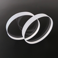 Plaque de verre rond en quartz personnalisable, épaisseur 0,5-30 mm, pour miroir de visualisation de chaudière