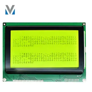 Maxtak प्रदर्शन प्रारूप 240*128 ग्राफिक प्रदर्शन STN एलसीडी मॉनिटर T6963C पारदर्शी एलसीडी मॉनिटर