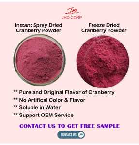 JHD Supply - Jugo de Arándanos <span class=keywords><strong>en</strong></span> Polvo 100% Puro y Natural de Grado Alimenticio, Secado por Aspersión, Envasado al Vacío <span class=keywords><strong>en</strong></span> Tambor, Sin OMG, Vegano - Product Image 3