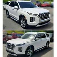 Accessoires extérieurs automatiques Marchepied latéral en aluminium pour Hyundai Palisade 2020 2021 2022 2023 2024