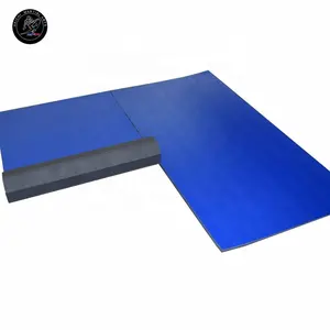 海驰热卖健身房地板Velcro连接柔道滚动高厚度体操垫