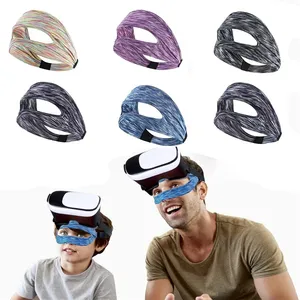Couverture de masque VR pour <span class=keywords><strong>Oculus</strong></span> Quest 2 Accessoires Bande de sueur respirante Casque de réalité virtuelle pour Meta Quest 3 Pico 4 Vi Sion Pro - Product Image 2