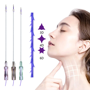 Tıbbi Klinik <span class=keywords><strong>V</strong></span> Hattı Dikenli Cog 6D 21G 38mm Yarım Künt L Kısa Cog Yüz Germe Hilos Tensores İplikleri - Product Image 6