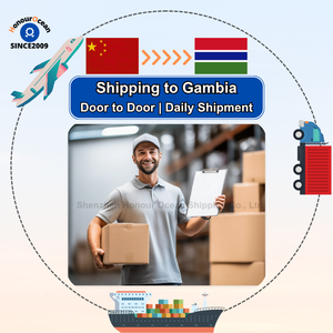 Servizi di Spedizione Aerea Porta a Porta dalla Cina <span class=keywords><strong>alla</strong></span> Gambia Tramite Honourocean Shipping con Tempo di Transito di 7-15 Giorni - Product Image 1
