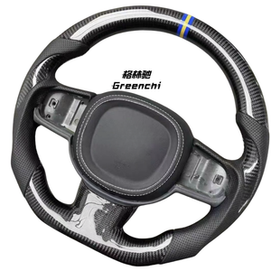 Pour Volvo <span class=keywords><strong>XC</strong></span> 40 S90 S60 V60 <span class=keywords><strong>V90</strong></span> S40 V40 XC60 XC90 Modification de volant en Fiber de carbone volant de voiture - Product Image 2
