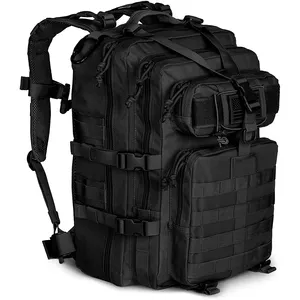 Camo 1000D Nylon 50L Large Assault Pack zaino uomo impermeabile viaggio Molle idratazione zaino tattico borsa