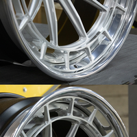 Jantes forgées Vossen LC3-04 18-26 pouces 3 pièces Concave profond Poli Alliage léger Design de luxe pour BMW Mercedes Audi
