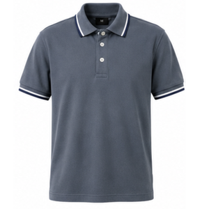 Camiseta Polo de Algodón para Hombre, Manga Corta, Cuello Casual, Lisa, Uniforme de Golf, Transpirable, Cómoda, con Logotipo Personalizado - Product Image 1