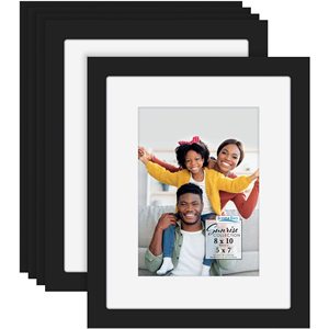 Cadres photo en bois plastique MDF pour chambre à coucher avec impression UV, design classique gravé, personnalisable pour la décoration de la maison et du bureau - Product Image 1