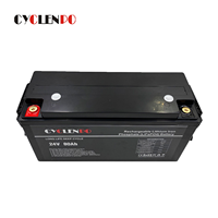 Baterai Lithium Ion CYCLENPO Tahan Air Ip67 Deep Cycle Lifepo4 24V 80ah untuk Motor Trolling/perahu/motor trolling listrik