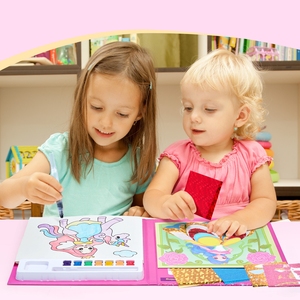 Joycat Hot bán phổ biến phim hoạt hình nghệ thuật màu sơn Set Kid màu nước cuốn sách giấy cho bức tranh vẽ - Product Image 6