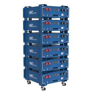 แบตเตอรี่ลิเธียม LiFePO4 แบบแร็ค GSP 48V 100Ah ความจุ 5.12kWh สำหรับระบบพลังงานแสงอาทิตย์แบบออฟกริด สำรองไฟบ้าน อุตสาหกรรม และโทรคมนาคม - Product Image 4