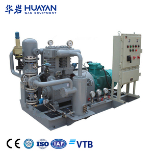 Nhỏ Biogas máy nén cho LPG/CNG/hóa lỏng khí dầu mỏ 22Kw/37Kw loại 10BAR áp lực 380V điện áp PLC - Product Image 1