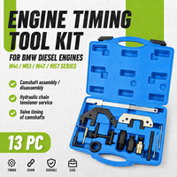 Kit d'outils de calage moteur diesel 13 pièces, jeu de blocage d'arbre à cames pour réparation de moteurs BMW M41 M47 M51 M57, outils d'atelier