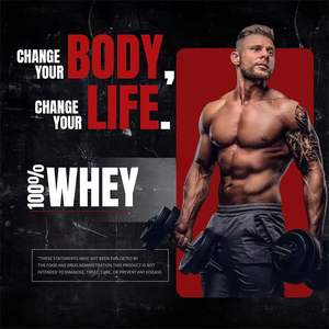 OEM 100% proteine del siero di latte in polvere per il recupero muscolare e sportivo integratori di nutrizione sportiva siero di latte e prodotti a base di siero di latte - Product Image 3