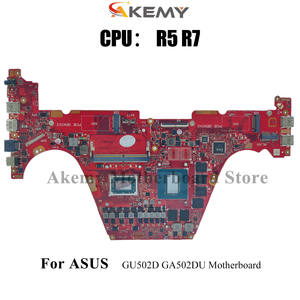 เมนบอร์ดแล็ปท็อป GA502DU สำหรับ ASUS ROG Zephyrus GA502D G15เมนบอร์ดโน้ตบุ๊ก GA502DU GU502D เมนบอร์ดพร้อม <span class=keywords><strong>R5</strong></span> R7 CPU 100% การทดสอบโอเค STK - Product Image 2