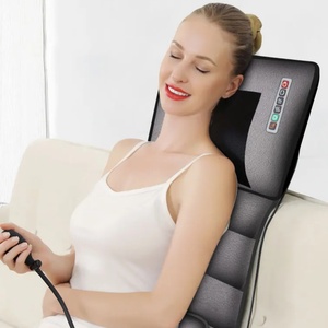 OEM/ODM Design <b>Vibrating</b> Hot Compression Electric Waist <b>Massager</b> Cervical <b>Back</b> Massage Mattress with Airbag - Product Image 2