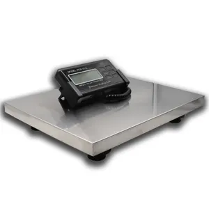 150kg/0.05kg High Accurate Big LCD Backlight Sensor Display Floor Postal Scale