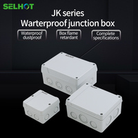 SELHOT usine OEM étanche IP65 mural JK boîte de jonction en plastique PC électronique et boîtier d'instruments avec borne