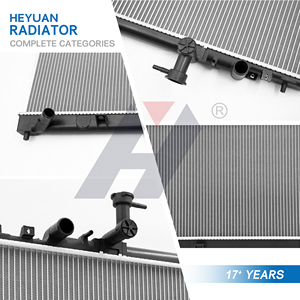 Radiateur en aluminium He Yuan pour le nouveau M6 2.0L '05-<span class=keywords><strong>09</strong></span> <span class=keywords><strong>MT</strong></span> AC017-<span class=keywords><strong>16</strong></span> Modèle OEM L32715200A/B 30% de performance de refroidissement supérieure - Product Image 3
