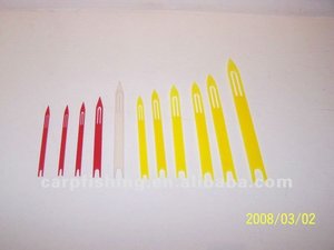 Agujas de línea de pesca de plástico duro de alta calidad, aguja de tejido de bambú, red de pesca, Lanzadera para coser y reparar red - Product Image 6