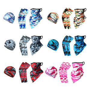 Unisex Ice Silk Triangular Scarf With Upf 50 Sun Protection For <b>Sports</b> Cycling And Outdoor Activities - Product Image 2