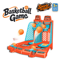 Jeu de basket-ball de table tendance pour 2 joueurs, jeu de compétition d'intérieur, jouet amusant pour les fêtes, divertissement interactif pour les enfants et la famille