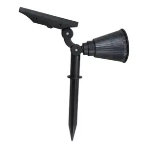 4W LED Garden Stake Luz solar para césped Luz cálida con cuerpo de PC a prueba de agua IP65 Certificado ROHS Alimentado por batería - Product Image 4