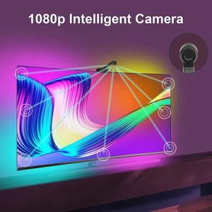 Éclairage LED pour TV synchronisé avec l'écran, rétroéclairage TV avec caméra à capteur AR, synchronisation musicale, contrôle par application - Product Image 3