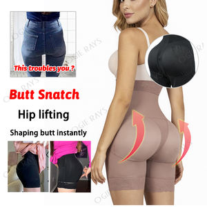 Shorts de Cintura Alta con Control de Abdomen, Pantalones Moldeadores <span class=keywords><strong>para</strong></span> Mujer, Fajas Colombianas, Levanta Glúteos, Moldeador de Cuerpo - Product Image 4