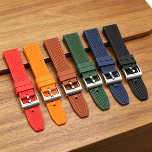 Pulsera tropical de flúor de liberación rápida de alta calidad, correa de reloj, correa de reloj de goma de 19mm y 21mm para <span class=keywords><strong>HuaWei</strong></span> <span class=keywords><strong>Gt2pro</strong></span>/GT3 - Product Image 1