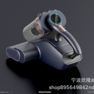 Dual Dust Cup Mite Remover With Uv Function Portable Battery Powered Brushless Motor 10-15Cm Nozzle Gray Color - Product Image 4