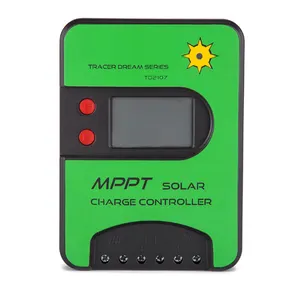 Controlador de carga Solar regulador 12V 24V Auto 15A 20A 30A MPPT controlador de cargador Solar con LCD para la energía Solar sistema de