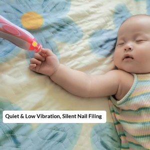 Lime à ongles électrique anti-pincement pour nouveau-né, coupe-ongles pour bébé, coupe-ongles pour manucure - Product Image 4