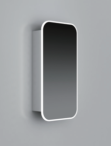 Armoire à miroir LED moderne <span class=keywords><strong>MEBO</strong></span> avec rangement éclairé pour salle de bain et usage domestique - Product Image 1