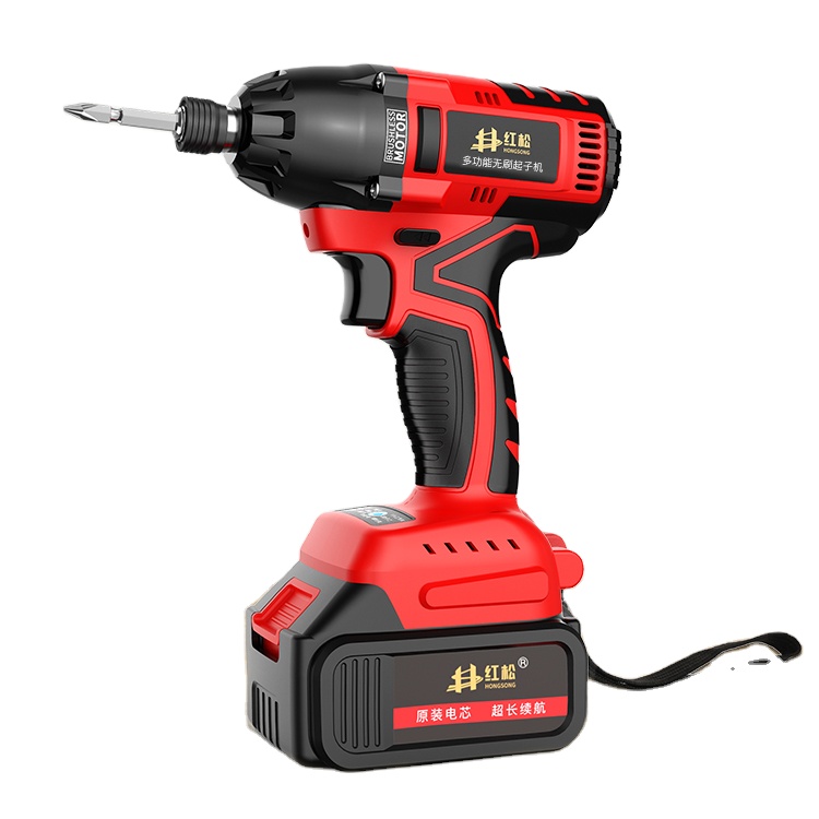 Бесщеточный 21V батарею 2.0AH/4.0AH/6.0AH перезаряжаемые портативный Электрический Аккумуляторный ударный гайковерт для продажи